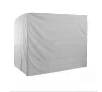 Coperchio Altalena Esterno Antivento E Anti-uv A Prova Di Polvere Tutto Il Tempo, Copertura Del Sedile In Tessuto In Taffeta In Poliestere, Grande Copertura Per M(Size:87.8*59.84*72.05in,Color:grigio)