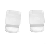 Coperchio antipolvere in plastica per batterie BL1830, BL1840, BL1850, 65 x 55 mm, leggero e resistente, bianco, confezione da 2