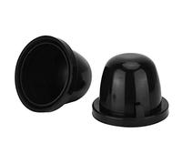 Coperchio antipolvere per faro, 2 pezzi 85mm Gomma nera per auto LED Coperchio antipolvere per faro Coperchio di tenuta impermeabile