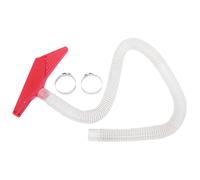 Coperchio Antipolvere per Lama da Taglio Tubo Pvc Rosso 50 Mm | Assemblaggio Rapido, Flusso a Doppio Canale, Struttura a Incastro, per Tubi Aspirazione Officina