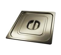 Coperchio Bacinella Gastronorm GN Acciaio Misure Varie