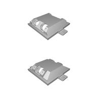 Coperchio Batteria Pulsanti Spalla per GameBoy Zero V2 Supporto Switch