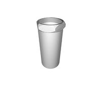 Coperchio Batteria Ricambio per Microfono Shure SM58 Wireless Stampato