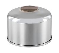Coperchio bombola gas in metallo per serbatoio propano 230g campeggio escursioni