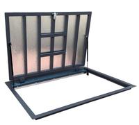 Coperchio Botola 800 mm x 1300 mm Thermo Max 4 Guarnizione a quattro lati Porta Pavimento Chiusino Sigillo Portello ispezione Botola ispezione