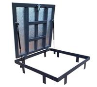 Coperchio Botola 900 mm x 900 mm Max Plus Porta Pavimento Chiusino Sigillo Portello ispezione Botola