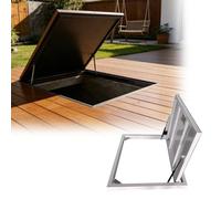 Coperchio Botola Botola Accesso Al Pavimento Porta D'ingresso Nel Seminterrato, Botola Pannello Pavimento Montata A Incasso Ristrutturazione, Copertura Portello Ispezione(20inx34in)