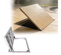 Coperchio Botola Botola Pavimento Nascosta Carichi Pesanti, Botola Porta Accesso Al Pavimento Dello Spazio Scansione A Filo Nascosto, Copertura Botola Ispezione Interni Esterni(27inchx39inch)