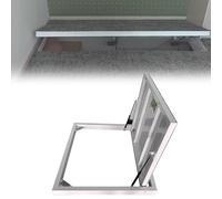 Coperchio Botola Coperchio Del Portello Del Pavimento A Filo, 60 65 70 75 80 Cm Larghezza Botola Nascosta Nel Soffitto Accesso Alla Cantina Del Seminterrato Portello(LXW 1350x650mm/53.1x25.6in)