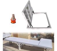 Coperchio Botola Copertura Per Pavimento Botola Di Fuga Con Apertura A Ventosa, Portello Accesso Al Pavimento Per Intercapedine Esterna/interna/seminterrata(LXW 40X30IN/1020X760MM)