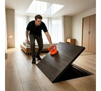 Coperchio Botola Pannello Accesso Al Pavimento Nascosto, Porta Ispezione Dei Pavimenti Dello Spazio Scansione Per La Fuga Emergenza Della Soffitta Della Cantina Del Seminterrato(LxW 38x27")