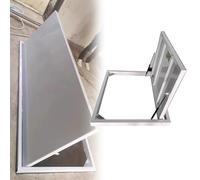 Coperchio Botola Portello Pavimento Impieghi Gravosi, Portello Fuga Filo, Coperchio Del Apriporta Ventose, Sportello Ispezione In Acciaio Inossidabile(LXW 30X26IN/760X660MM)