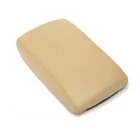Coperchio Bracciolo,Poggia Braccio Per Auto Leather Car Armrest Latch Cover Fit Use for Audi 2005-2011 Center Console Arm Rest Storage Box Lid Auto Accessories(Beige)