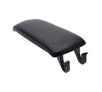 Coperchio Bracciolo,Poggia Braccio Per Auto Leather Car Armrest Latch Cover Fit Use For Audi A6 C5 1998-2005 Center Console Arm Rest Storage Box Lid Auto Accessories(Black)