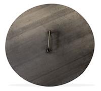 Coperchio Braciere Ø 81 CM Protezione Copertura Con Manici Intemperie & Durevole