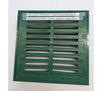 Coperchio/Caditoia completo di telaio PVC colore verde PEDONALE misura 35x35cm
