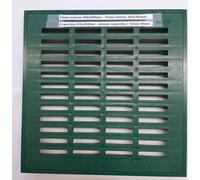 Coperchio/Caditoia completo di telaio PVC colore verde PEDONALE misura 45x45cm