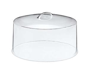 Coperchio Campana Buffet Tonda Trasparente ø 30,5 h 14 cm - LEONE