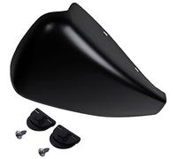 Coperchio carenatura laterale batteria moto Riloer Metallo Nero Compatibile con H&arl-ey Sportster 2004-2013 1200 Nightster XL1200N 50th Anniversary Sportster XL50 Iron 883 XL883N Seventy Two XL1200V