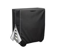 Coperchio Carrello Saldatura Nero con Cerniera Laterale 94L 46W 119H CM per Carr