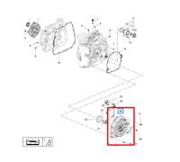 COPERCHIO CARTER CAMBIO AUTOMATICO CASE COVER OPEL AMPERA (R12) 24269591