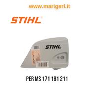 coperchio carter rocchetto catena frizione STHIL per Motosega MS 171 181 211