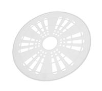 Coperchio Centrifuga Lavatrice Bianco Rotondo 23,5cm in Plastica | Ricambio Singolo, per Tamburo a Carica Dall'alto, Uso in Lavanderia, Prevenzione Perdite e Manutenzione