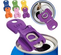Coperchio completo facile apri linguetta nuovo e migliorato 6 pz barriera per bevande colorate tappo protettivo per bibite gassate, birra, scudi di coca cola da insetti, api, polvere alla festa