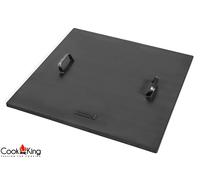 Coperchio Con Bordo 72,5x72,5 CM per Braciere Acciaio Copertura Feuerstellen