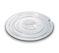 Coperchio con Foro 40 cm per Insalatiera Cristal Policarbonato - Giganplast