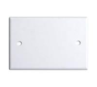 Coperchio con Viti per Scatola Elettrica 503, Copri Cassetta Universale Bianco, Placca Cieca per Chiusura Scatole da Incasso, con Viti Incluse