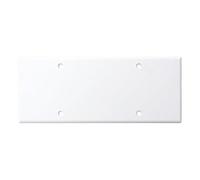 Coperchio con Viti per Scatola Elettrica 506 507, Copri Cassetta Universale Bianco, Placca Cieca per Chiusura Scatole da Incasso, con Viti Incluse