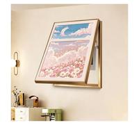 Coperchio Contatore Elettrico Decorativo Decorazione per Quadro Fusibili Coperture Decorative da Parete per Contatori Senza Forature per L'ingresso WXQTM(C,35x45cm)