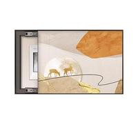 Coperchio Contatore Elettrico Decorativo Quadro della Scatola dell'interruttore Principale Push Pull Coprire Scatola Fusibili Sala da Pranzo(D,70x50cm)