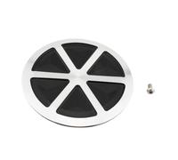 COPERCHIO COPERCHIO MOTORE ALUMINIO CNC Lato di copertura frizione compatibile con Vmax 1200 Accessori per moto(Black Silver)