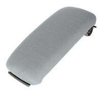 COPERCHIO COPERTURA BRACCIOLO CON PULSANTE TESSUTO GRIGIO PER AUDI A3 8P 03-12