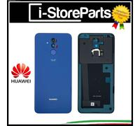 COPERCHIO COPRI BATTERIA ORIGINALE BACK COVER HUAWEI MATE 20 LITE SNE-LX1 BLU