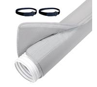 COPERCHIO CULLA AC-manica Isolante A 3 Strati Regolabile | Guardia Durevole Del Tubo Per Protezione Dei Tubi, Efficienza Energetica E Durata Della Vita Del Tubo CA Esteso | Scudo Resistente Alle Intem