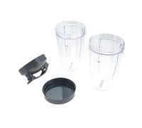 Coperchio da 2 pezzi 24 once per sistema di frullatore/miscelatore Nutribullet Pro serie 900w e 600w