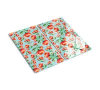 Coperchio da cucina in vetro 2x30x52cm Fiori di mela cotogna Vetro Temperato