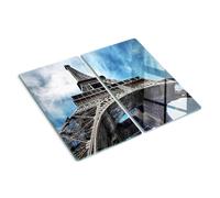 Coperchio da cucina in vetro 2x30x52cm Torre eiffel Parigi Vetro Temperato
