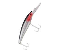 Coperchio da pesca Minnow che affonda il sale da 20 cm per grande base oceanica - w plopper con 2 ganci - esca per affrontare la pesca premium