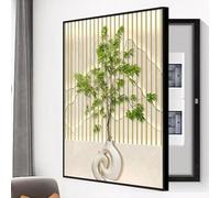Coperchio Decorativo for Quadro Elettrico,Decorazione della Scatola del Contatore,Contatore della Quadro Copri Quadro Elettrico,Elettrico Coprire L'interrutto,B02,60 * 50cm