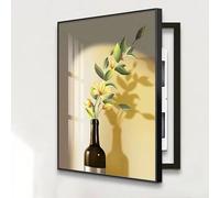 Coperchio Decorativo per Quadro Elettrico, Copertura del Quadro Elettrico Decorativa, Dipinti Decorativi Che Bloccano Le Pareti, Flip Nascondi Decorazione(F,50X70CM/19.6x27.5in)