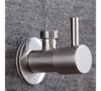 Coperchio decorativo valvola di arresto a parete 304 valvola angolare in acciaio