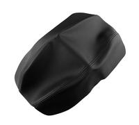 Coperchio Del Bracciolo Del Centro In Microfibra Nera Per Auto