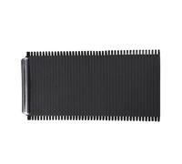 Coperchio del bracciolo dell'auto Copertura Scorrevole A Rullo Per Console Centrale Auto 39868873 Per V&olvo XC60 2009-2017 Per S60 S60L 2011-19(Nero)