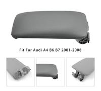 Coperchio Del Bracciolo In Pelle Grigia Per Audi A4 B6 B7 2001-2008 8E0864245E