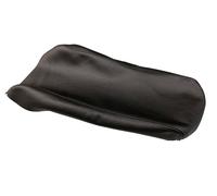 Coperchio del Bracciolo Per Jaguar X-Type 2001-2009 Cucitura Nero