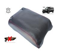 Coperchio del Bracciolo Per Land Rover Discovery 4 09-16 Pelle Cuciture Rosso